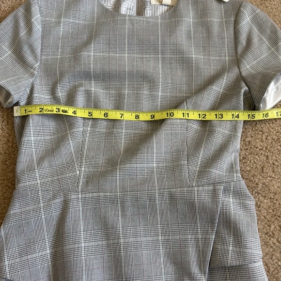 Ted Baker Ariia Working Title Glen Plaid Peplum Dress  | Size 1 (US 2–4) | NWT - Picture 8 of 12